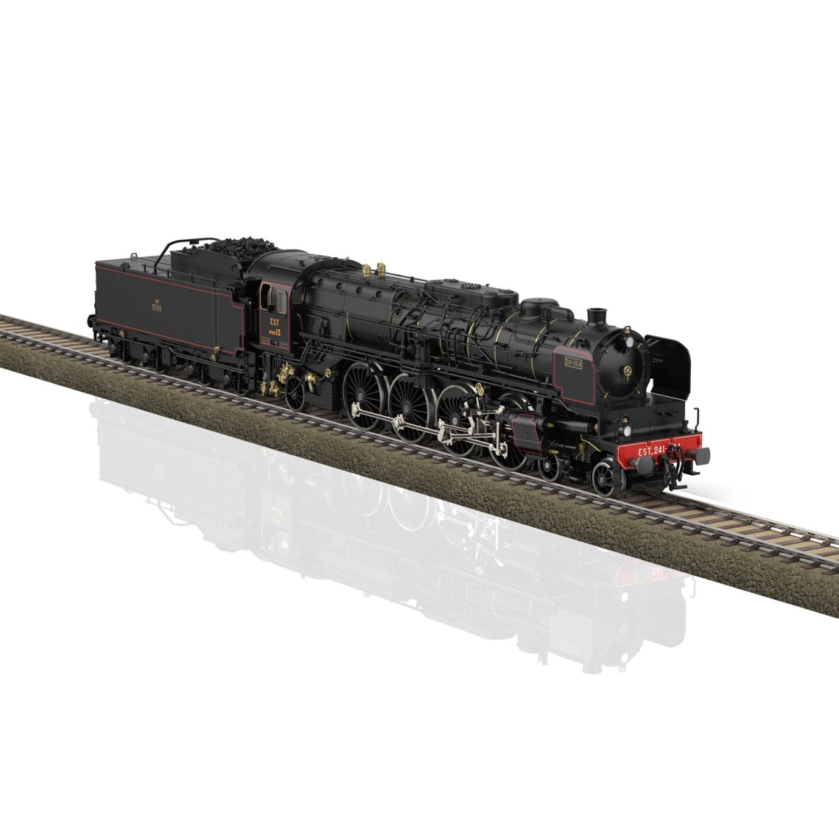 Trix 25241 Class 13 (241-A) EST Steam Locomotive for express trains...
