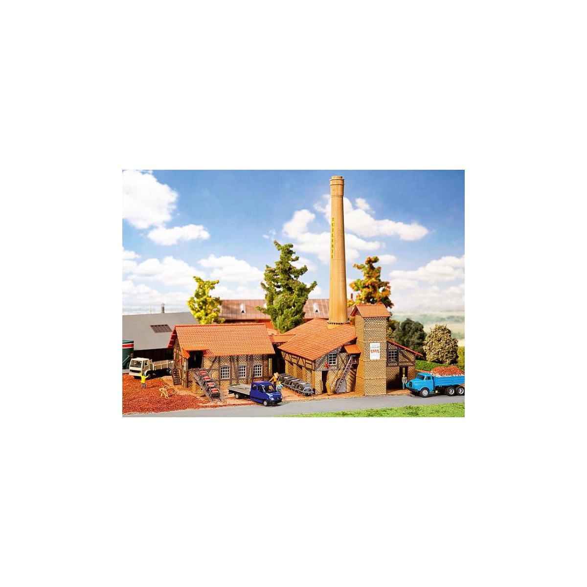 Faller 190600 Model Kit, Tile Factory - Faller_190600