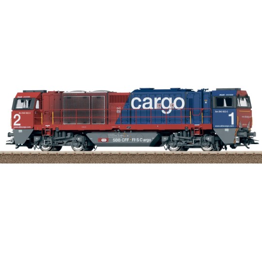 Trix_22881-Trix 22881 Locomotive diesel Vossloh G 2000 BB, CFF, digitale sonore