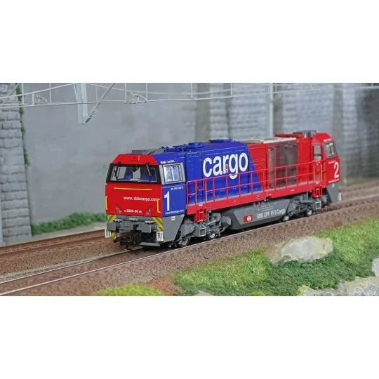 Trix 22881 Vossloh G 2000 BB diesel locomotive, SBB, digital sound Trix_22881-Trix 22881 Vossloh G 2000 BB diesel locomotive, SBB, digital sound