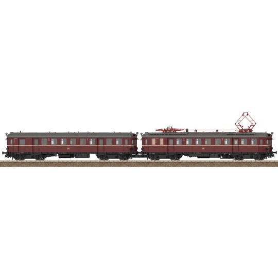 Trix_25853-Trix 25853 ET 85 electric railcar with ES 85 driving trailer, DB, digital sound