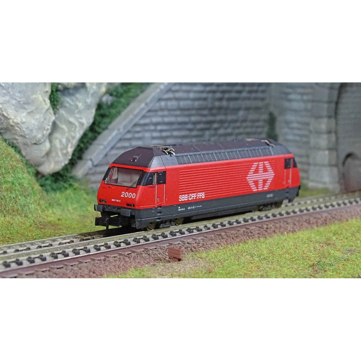MiniTrix 16764 Electric locomotive Re 460, CFF/SBB/FFS, N scale - T...