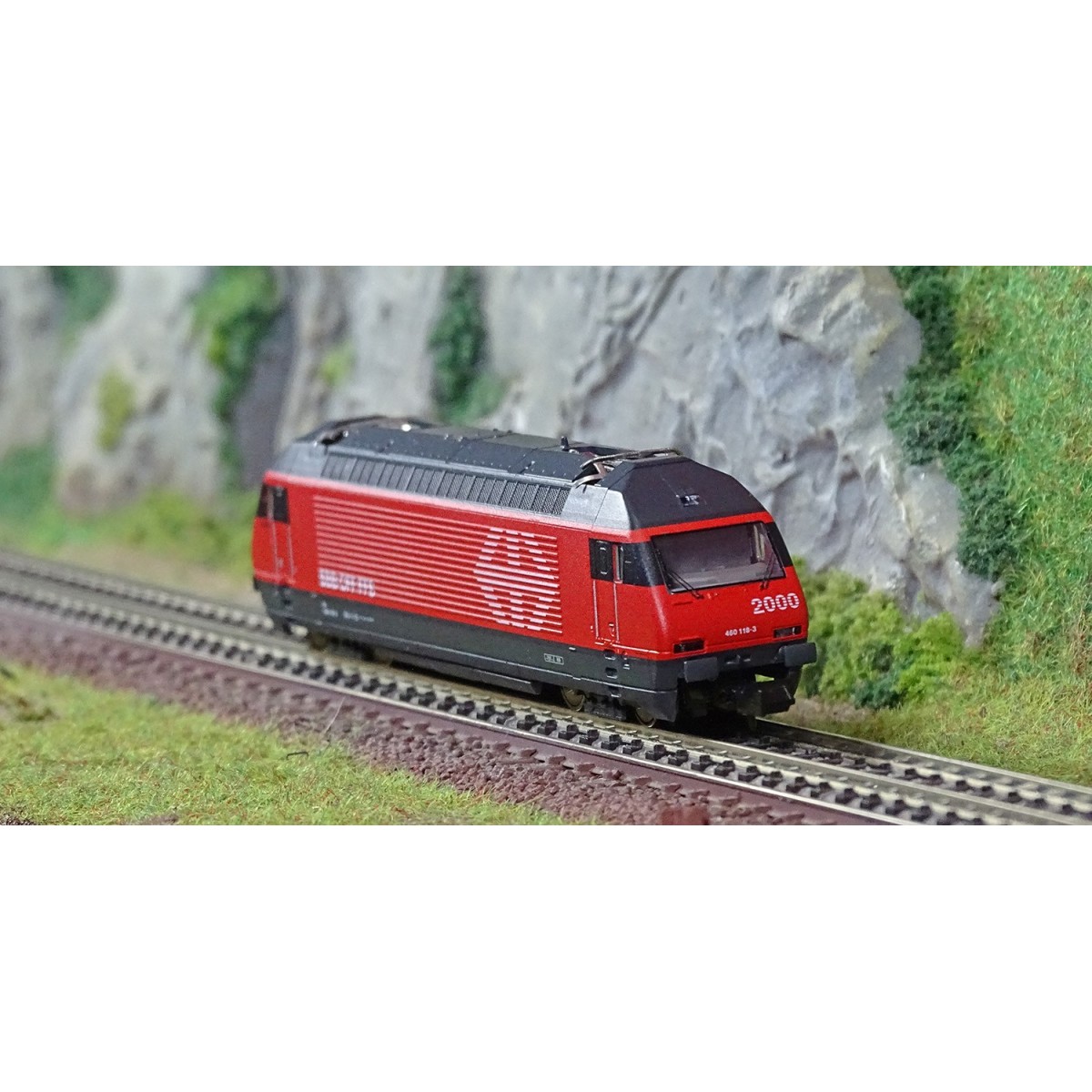 MiniTrix 16764 Electric locomotive Re 460, CFF/SBB/FFS, N scale - T...