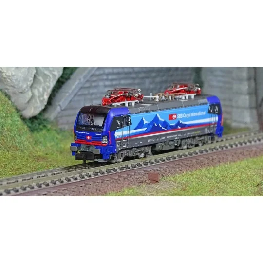 MiniTrix 16832 Vectron Class 193 Electric Locomotive, SBB Cargo Int... Trix_16832-MiniTrix 16832 Vectron Class 193 Electric Locomotive, SBB Cargo International, N scale