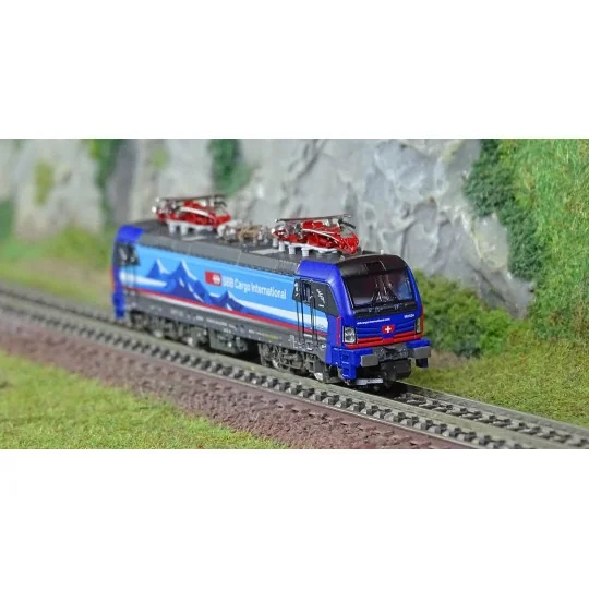 MiniTrix 16832 Vectron Class 193 Electric Locomotive, SBB Cargo Int... Trix_16832-MiniTrix 16832 Vectron Class 193 Electric Locomotive, SBB Cargo International, N scale