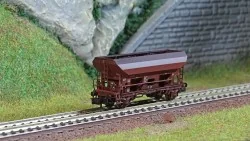 MiniTrix 15931 Wagons trémie à déchargement automatique type Otmm 70, DR, échelle N Trix Trix_15931 - 1