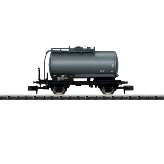 Trix_18085-MiniTrix 18085 Axle Tank Wagons, DR, N Scale