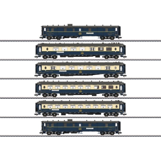 Marklin_42470-Marklin 42470 Set de 6 voitures Pullman "Edelweiss", CIWL