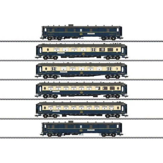 Marklin 42470 Set de 6 voitures Pullman "Edelweiss", CIWL Marklin Marklin_42470 - 9 Marklin_42470-Marklin 42470 Set de 6 voitures Pullman "Edelweiss", CIWL