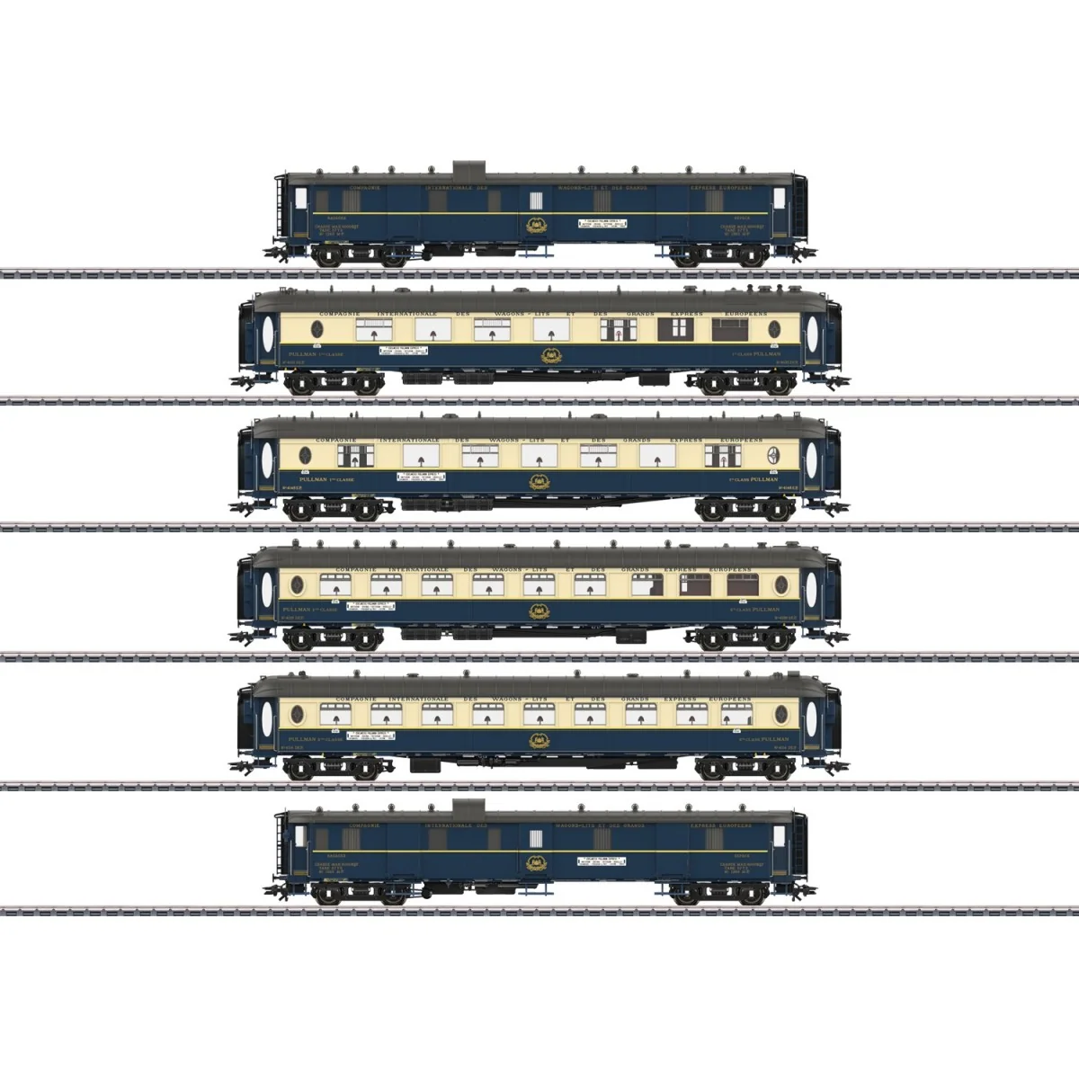 Marklin 42470 Set de 6 voitures Pullman "Edelweiss", CIWL Marklin Marklin_42470 - 9 Marklin 42470 Set de 6 voitures Pullman "Edelweiss", CIWL Marklin Marklin_42470 - 9