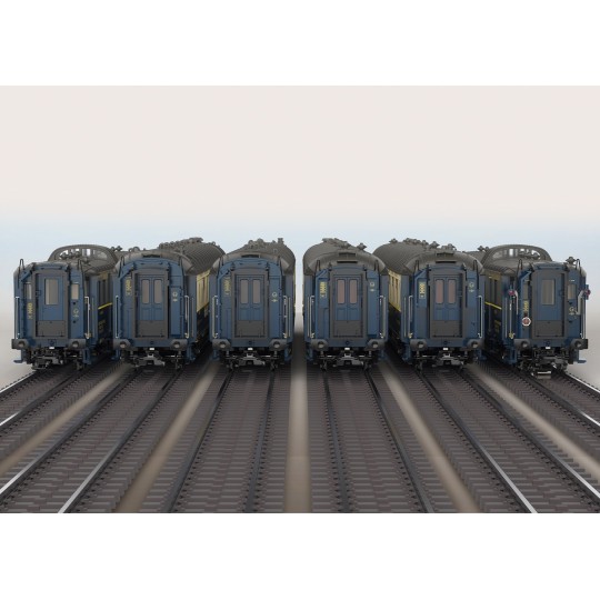 Marklin_42470-Marklin 42470 Set of 6 Pullman "Edelweiss" coaches, CIWL