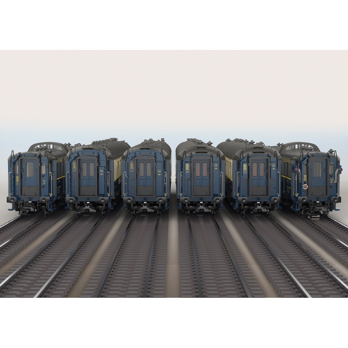 Marklin 42470 Set of 6 Pullman "Edelweiss" coaches, CIWL - Marklin_...
