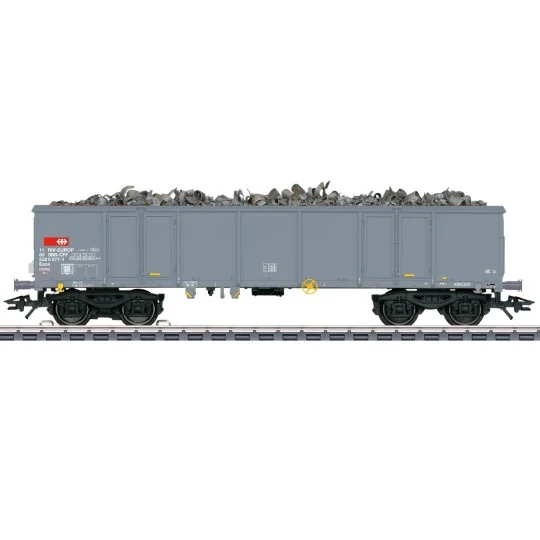 Marklin 46917 Wagon tombereau à bogies type Eaos, CFF/SBB/FFS, feux fin de convoi Marklin Marklin_46917 - 4 Marklin_46917-Marklin 46917 Wagon tombereau à bogies type Eaos, CFF/SBB/FFS, feux fin de convoi