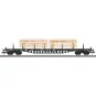 Marklin_47151-Marklin 47151 Flat wagon with stanchions type Rs 684, DB AG