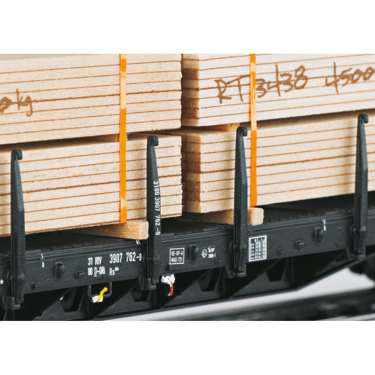 Marklin 47151 Flat wagon with stanchions type Rs 684, DB AG - Markl...