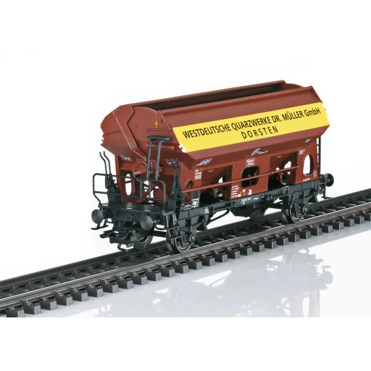 Marklin 46302 Tdgs 930 type swing-roof wagon + Mercedes-Benz LP 608... Marklin_46302-Marklin 46302 Tdgs 930 type swing-roof wagon + Mercedes-Benz LP 608 truck, DB