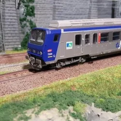 Piko 96412 Autorail électrique sncf Z 2, Z-7334 livrée TER Aquitaine, Bleu et gris Piko Piko_96412 - 1