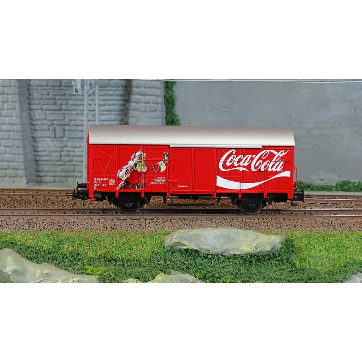 Rivarossi HR6610 Coca-Cola covered axle wagon, FS - HR6610