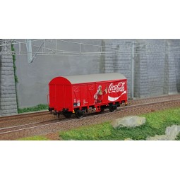 Rivarossi HR6611 Coca-Cola covered axle wagon, DB - HR6611