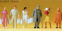 Preiser 14136 Figures, people shopping - Preiser - Preiser_14136