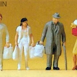 Preiser 14136 Figures, people shopping