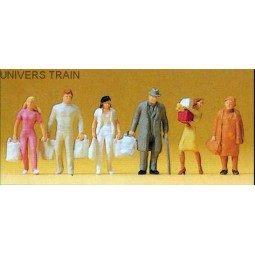 Preiser 14136 Figures, people shopping - Preiser - Preiser_14136