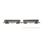 HR6628-Rivarossi HR6628 Set of 2 log wagons, McCloud River, Nos. 1205 and 1207, loaded with timber