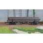 HR6629-Rivarossi HR6629 Set of 2 log wagons, Coos Bay Lumber Co., Nos. 166 and 168, loaded with timber