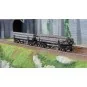 HR6629-Rivarossi HR6629 Set of 2 log wagons, Coos Bay Lumber Co., Nos. 166 and 168, loaded with timber