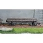 HR6629-Rivarossi HR6629 Set of 2 log wagons, Coos Bay Lumber Co., Nos. 166 and 168, loaded with timber