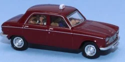 SAI 1626 Peugeot 204, taxi rouge bordeaux, avec conducteur et 2 passagers Sai Sai_1626 - 2