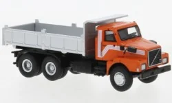 Brekina 85651 Camion Volvo N10 benne, orange / noir, 1980 Sai Sai_85651 - 1