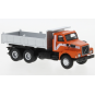 Sai_85651-Brekina 85651 Volvo N10 tipper truck, orange/black, 1980