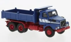 Brekina 85652 Camion Volvo N10 benne, bleu / rouge, 1980 Sai Sai_85652 - 1