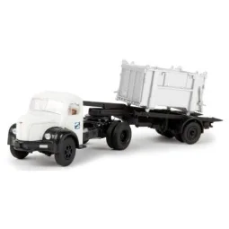 Sai 2585 Berliet TLR 8 semi-trailer truck, SNCF, and container - Sa...