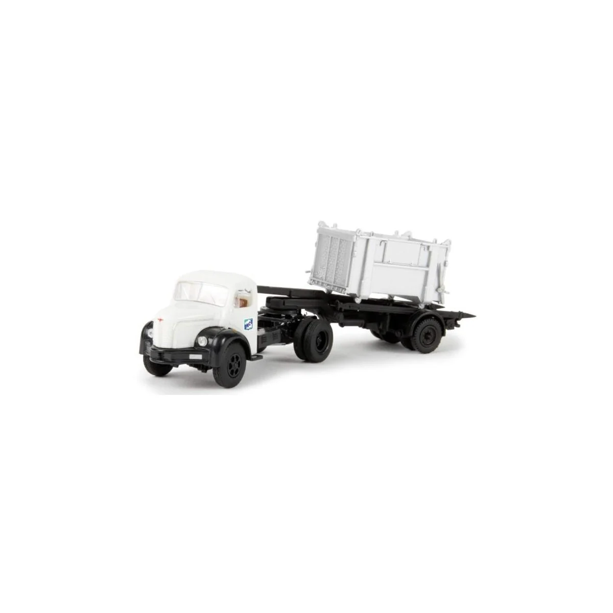 Sai 2585 Berliet TLR 8 semi-trailer truck, SNCF, and container - Sa... Sai 2585 Berliet TLR 8 semi-trailer truck, SNCF, and container - Sa...