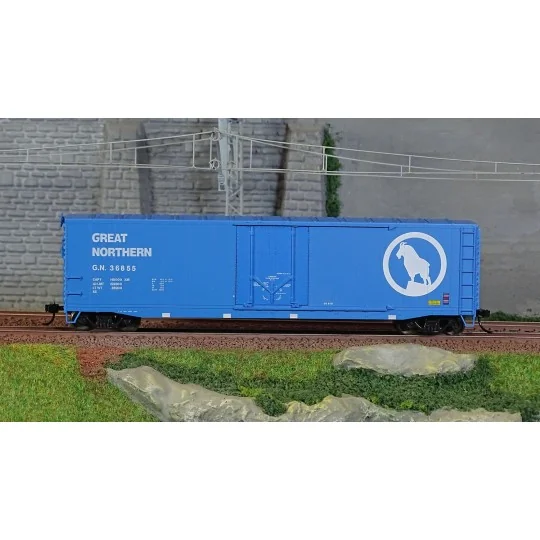 Rivarossi HR6634A US bogie covered wagon, US-Boxcar n°36855, Great ... HR6634A-Rivarossi HR6634A US bogie covered wagon, US-Boxcar n°36855, Great Northern