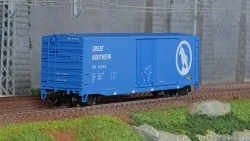 Rivarossi HR6634A Wagon couverts US à bogies, US-Boxcar n°36855, Great Northern Rivarossi HR6634A - 1