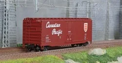 Rivarossi HR6636A Wagon couverts US à bogies, passerelle de toit "Newsprint Service Only", US-Boxcar n°80901, Canadian Pacific R