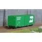 Rivarossi HR6637A Wagon couverts US à bogies, US-Boxcar n°318617, Burlington Northern Rivarossi HR6637A - 1 HR6637A-Rivarossi HR6637A Wagon couverts US à bogies, US-Boxcar n°318617, Burlington Northern