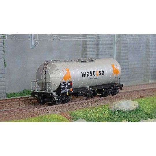 HR6638-Rivarossi HR6638 Wagon citerne à bogies, WASCOSA "Fuerza Naranja"