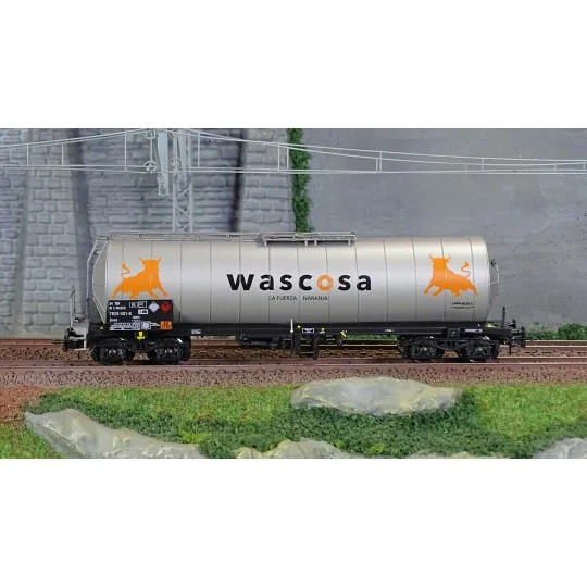 Rivarossi HR6638 Bogie tank wagon, WASCOSA "Fuerza Naranja" HR6638-Rivarossi HR6638 Bogie tank wagon, WASCOSA "Fuerza Naranja"