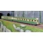 Jouef HJ2418 Autorail diesel RGP 2 X 2717 + remorque XR 7710, SNCF, vert/beige logo d'origine Jouef HJ2418 - 4 HJ2418-Jouef HJ2418 Autorail diesel RGP 2 X 2717 + remorque XR 7710, SNCF, vert/beige logo d'origine