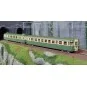 Jouef HJ2419S Autorail diesel RGP 2 X 2716 + remorque XR 7719, SNCF, vert/beige avec déflecteurs de fumée, digital sonore Jouef HJ2419S-Jouef HJ2419S Autorail diesel RGP 2 X 2716 + remorque XR 7719, SNCF, vert/beige avec déflecteurs de fumée, digital sonore