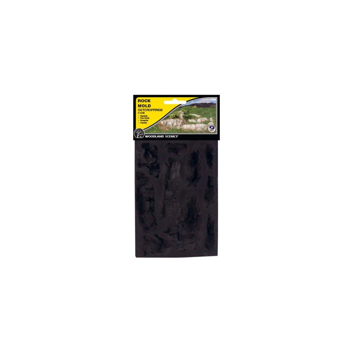 Woodland Scenics C1230 Mold for rocks, outcrops - Woodland Scenics ... Woodland Scenics C1230 Mold for rocks, outcrops - Woodland Scenics ...
