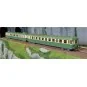 Jouef HJ2429S Autorail diesel RGP 2 X 2719 + remorque XRAB 7708, SNCF, vert/beige avec déflecteurs de fumée, digital sonore Joue HJ2429S-Jouef HJ2429S Autorail diesel RGP 2 X 2719 + remorque XRAB 7708, SNCF, vert/beige avec déflecteurs de fumée, digital sonore