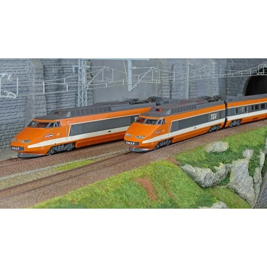 HJ2425S-Jouef HJ2425S TGV Sud-Est, 4 éléments, version inaugurale 1981, SNCF, digitale sonore