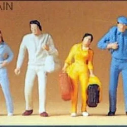 Preiser 14000 figures, passers-by and walkers