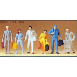 Preiser 14000 personnages, passants marchants Preiser Preiser_14000 - 1