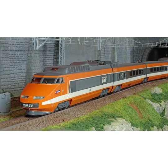 HJ2425-Jouef HJ2425 TGV Sud-Est, 4 éléments, version inaugurale 1981, SNCF